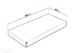 Patja Blue Hard 80x200 cm