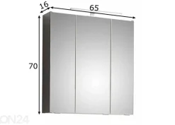 Peilikaappi LED-valaistuksella 31-I, 65 cm