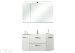 Peilikaappi LED-valaistuksella 86, 110 cm