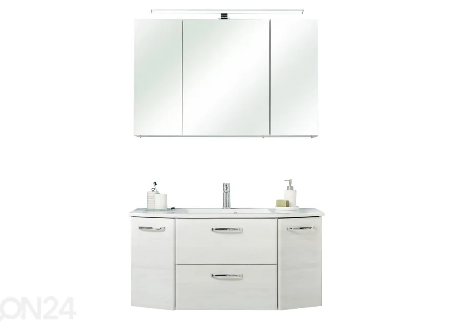 Peilikaappi LED-valaistuksella 86, 110 cm