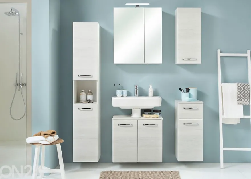 Peilikaappi LED-valaistuksella 86, 60 cm