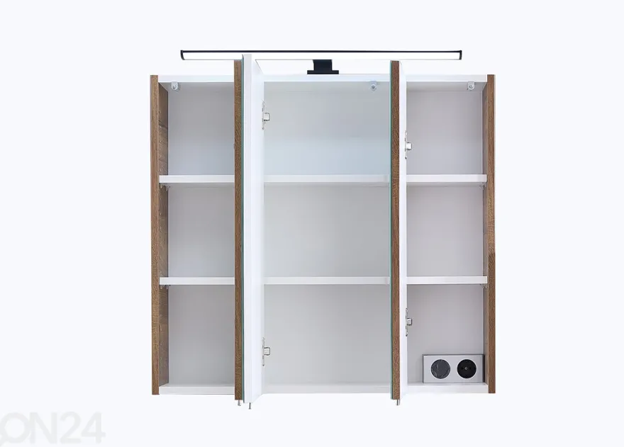 Peilikaappi LED-valolla