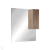 Peili LED-valaistuksella ja kaapilla Jupiter 100 cm