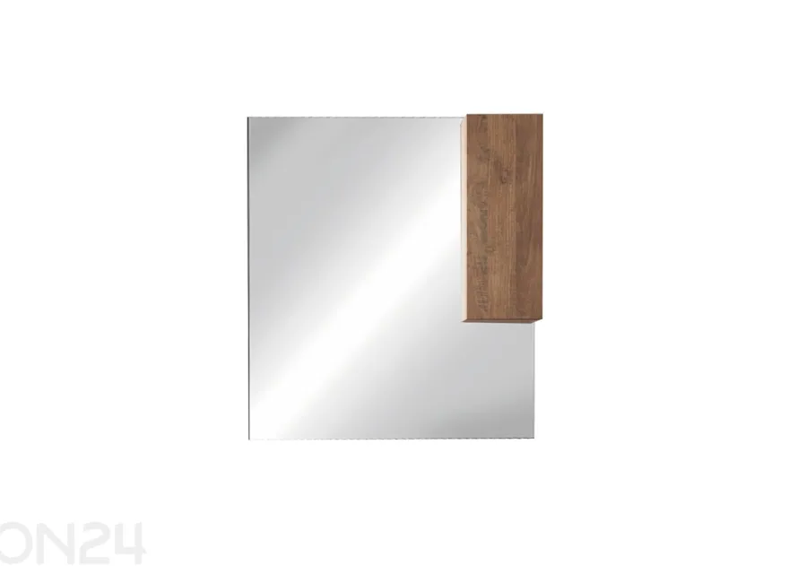 Peili LED-valaistuksella ja kaapilla Jupiter 120 cm