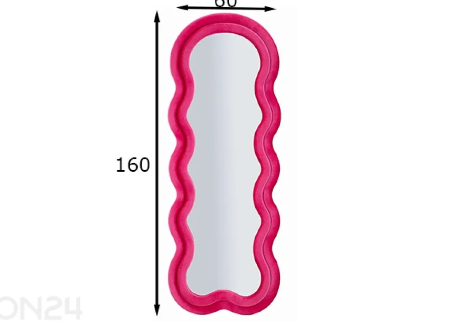 Peili Miki 60x160 cm