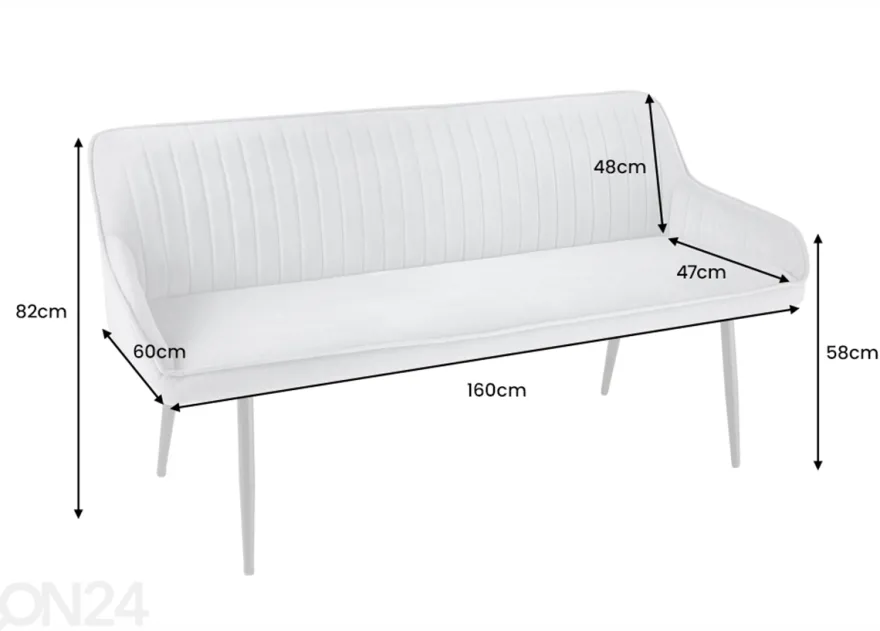 Penkki Turin 160 cm