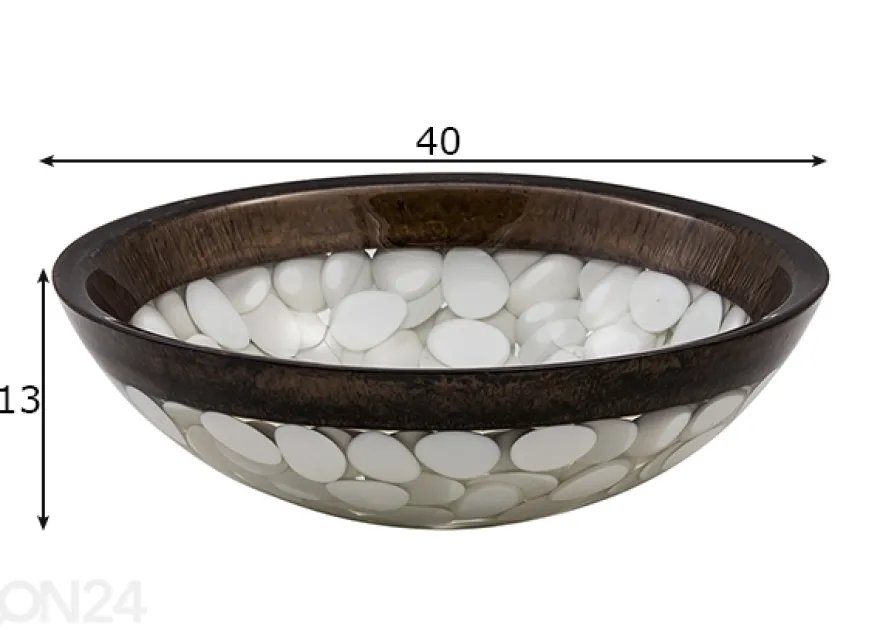 Pesuallas kivillä