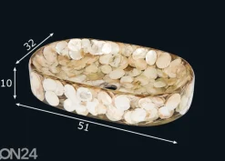 Pesuallas simpukankuorilla