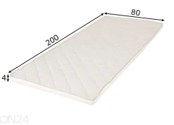 Petauspatja Cocos-latex Orthopedic 80x200 cm