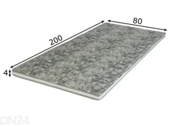 Petauspatja Hypnos Juno 80x200x4 cm 80x200x4 cm