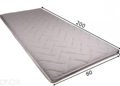 Petauspatja Hypnos Venus (HR, puuvilla, villa) 80x200x4 cm