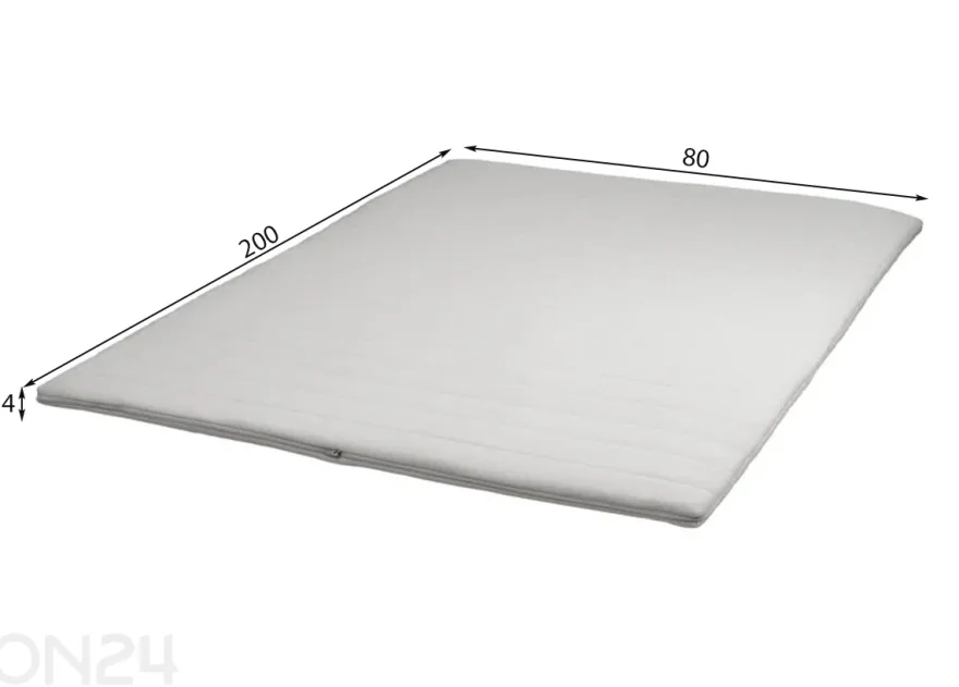 Petauspatja Wendre Foam 80x200 cm