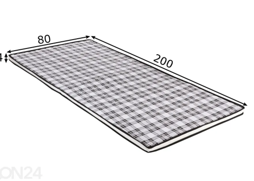 Petauspatja 80x200 cm