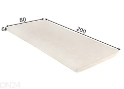 Petauspatja 80x200 cm