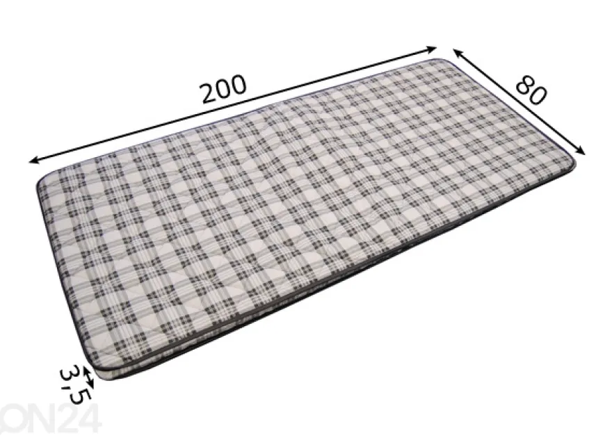 Petauspatja 80x200 cm