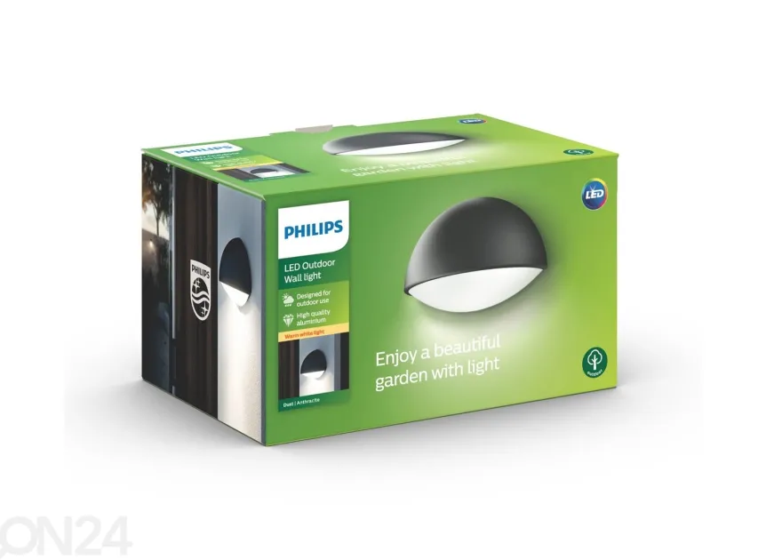 Philips Dust seinävalaisin 3 W 2700K