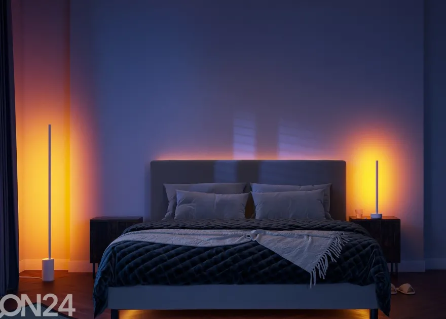 Philips Hue White and Color ambience lattiavalaisin Signe tasaisella värinvaihdolla