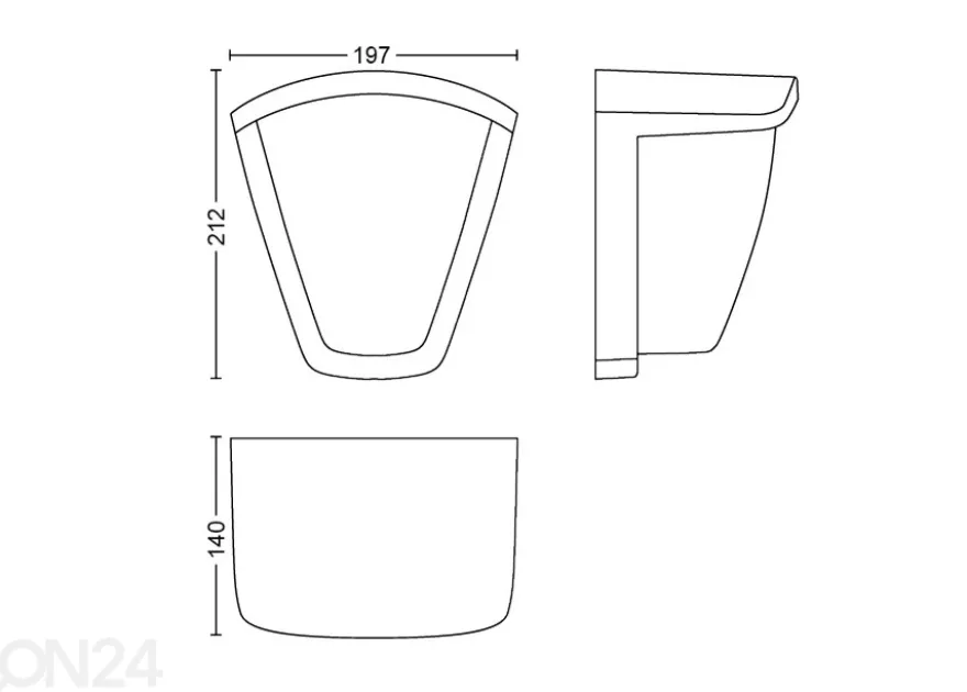 Philips Kiskadee seinävalaisin E27