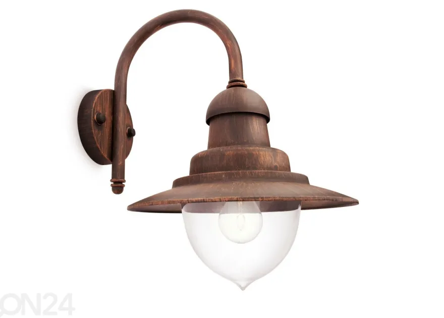 Philips Raindrop seinävalaisin 1xE27 pronssi