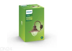 Philips Raindrop seinävalaisin 1xE27 pronssi