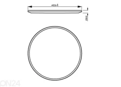 Philips Superslim SSW kattovalaisin 36 W musta