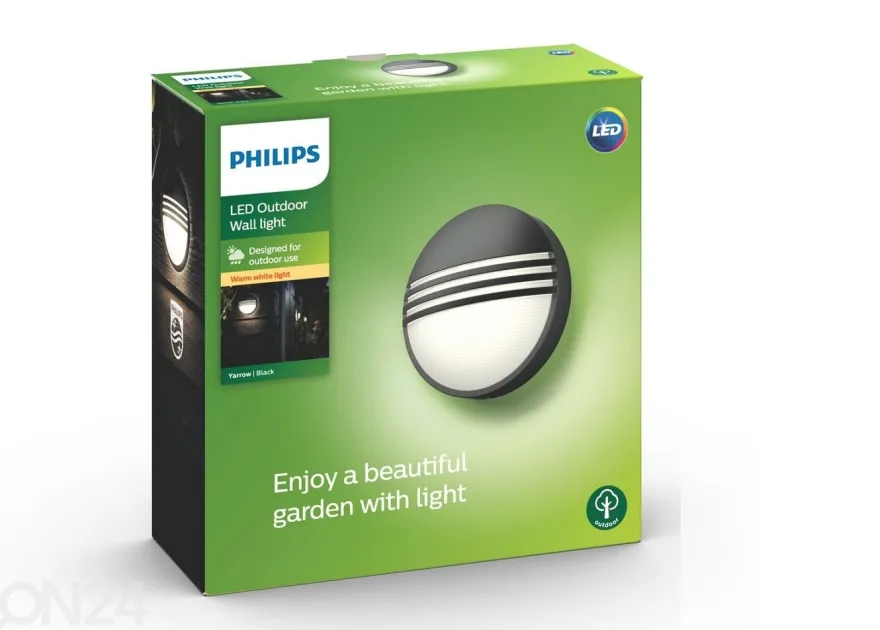 Philips Yarrow seinävalaisin 1x6 W 600lm 2700K