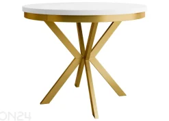Pidennettävä ruokapöytä Edder 90x90/166 cm