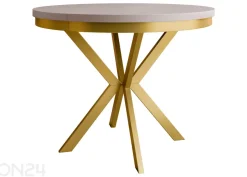 Pidennettävä ruokapöytä Edder 90x90/166 cm