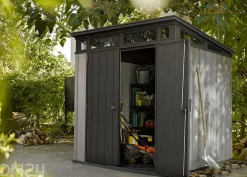 Pihavarasto Keter Artisan 4 m², harmaa/maalattava