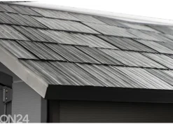 Pihavarasto Premier 757, 4 m², harmaa