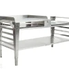 Pizzauunin pöytä Baso-inox-XL