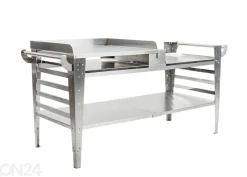 Pizzauunin pöytä Baso-inox-XL