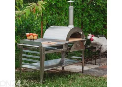 Pizzauuni pöytätasolla Pizzo-XL-set-inox