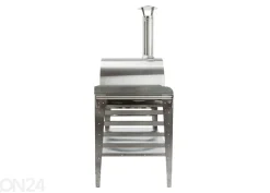 Pizzauuni pöytätasolla Pizzo-XL-set-inox