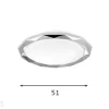 Plafondi Glossy LED Ø 51 cm