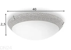 Plafondivalaisin Ballan LED