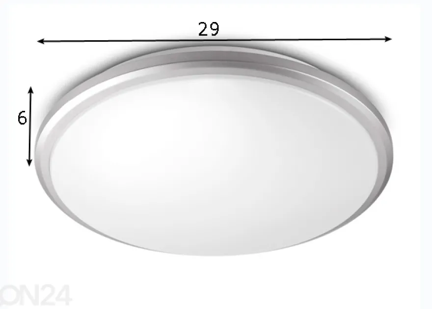 Plafondivalaisin Twirly LED
