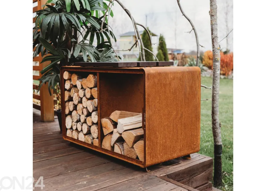 Polttopuuhylly GrillSymbol Enzo Rack-M
