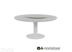 Puutarhapöytä tarjoilualustalla Melville 160 cm