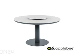 Puutarhapöytä tarjoilualustalla Melville 160 cm