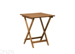 Puutarhapöytä + 2 tuolia