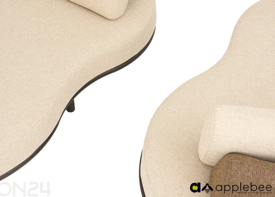 Puutarhasohva Moon Island
