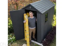 Puutarhavaja Keter Darwin 1,98 m², harmaa