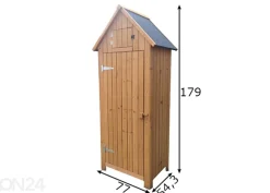 Puutarhavälinekaappi