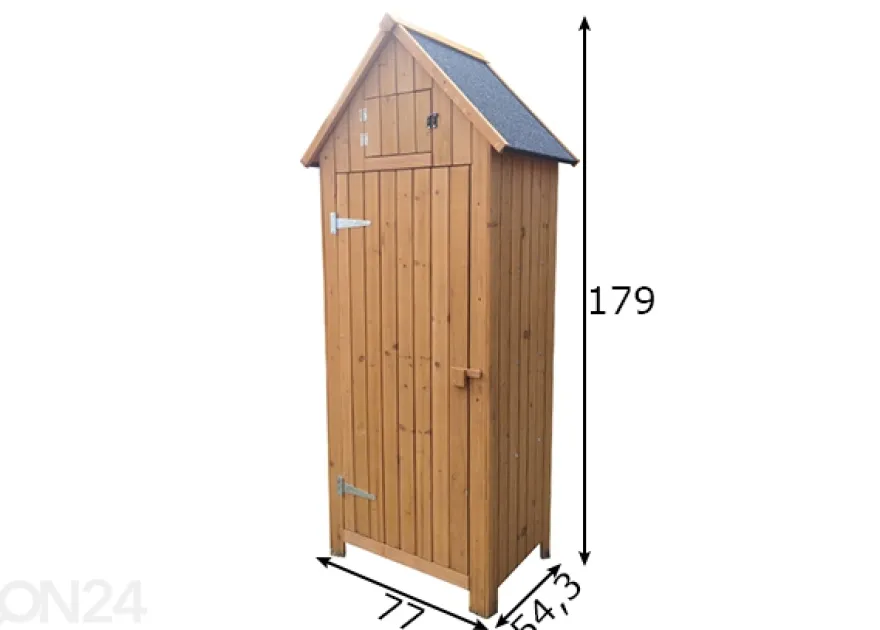 Puutarhavälinekaappi
