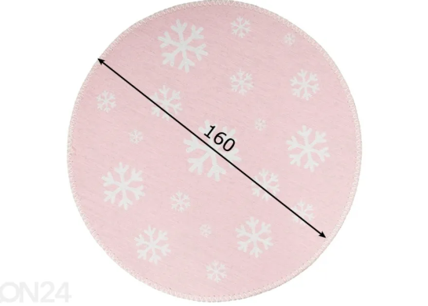 Pyöreä lasten matto Ø160 cm