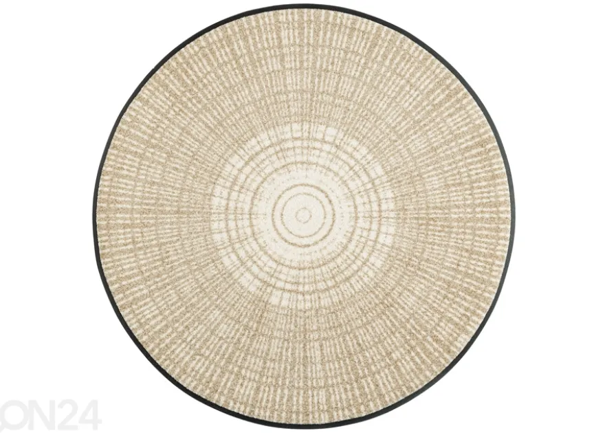 Pyöreä matto Cascara beige Ø 85 cm