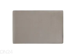 Pöytätabletti keinonahka, metalli taupe