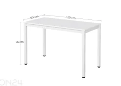 Pöytä Tessa 60x120 cm