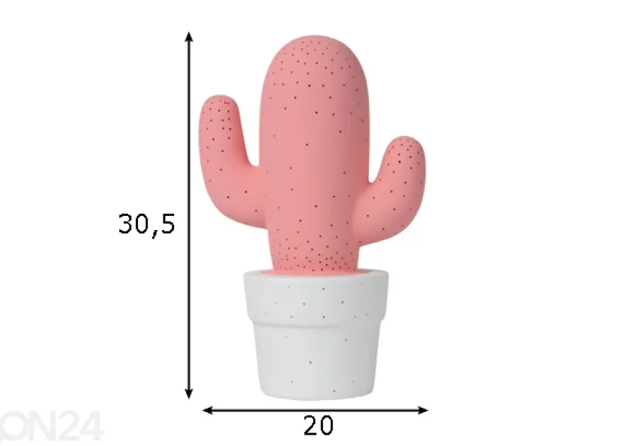 Pöytävalaisin Cactus